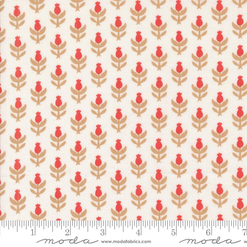 Buon Natale Thistle - Snowflake - Quilt Fabric