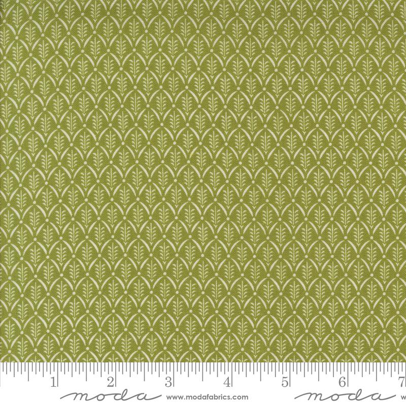 Buon Natale Evergreen - Pine - Quilt Fabric