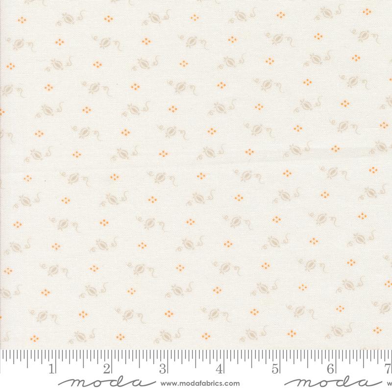 Agatha Road Pumpkin Ghost - Quilt Fabric