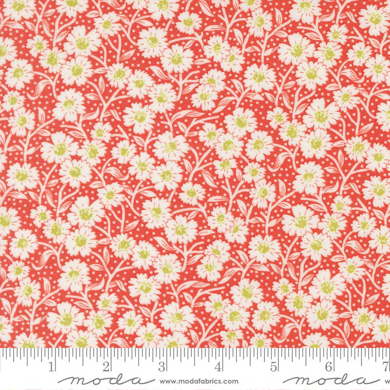 Rosie Blooms Strawberry - Quilt Fabric