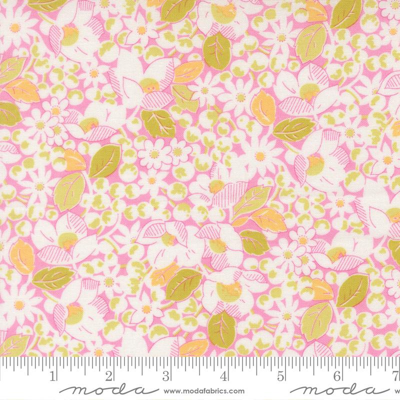Summers End Floral Lilac - Quilt Fabric