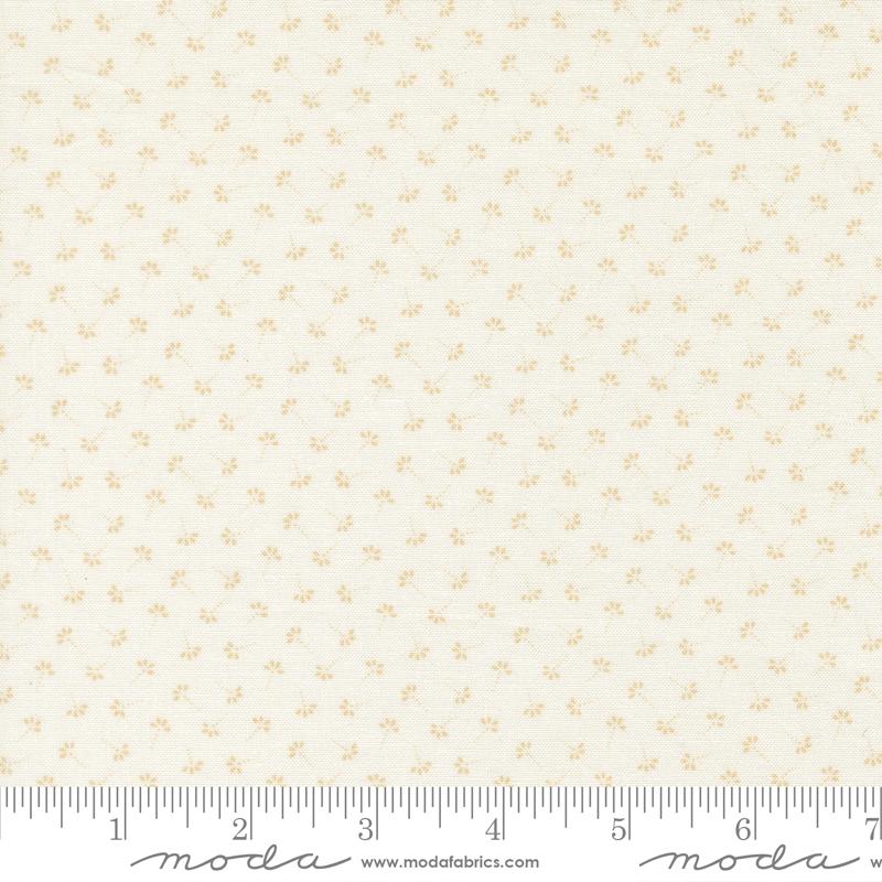 Summers End Petite Blossoms Cloud - Quilt Fabric