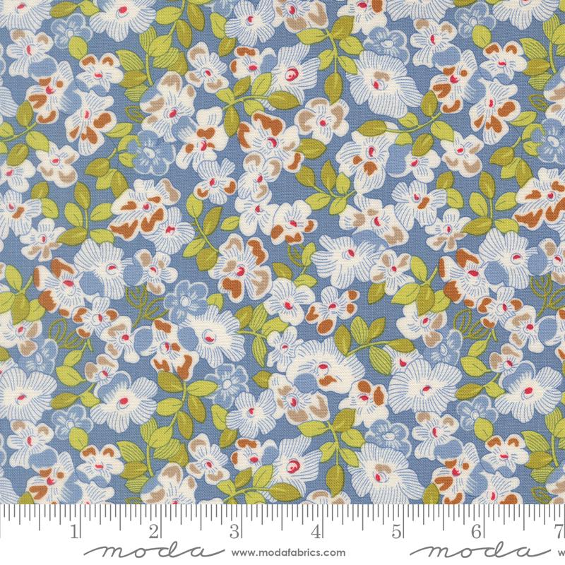 Butternut and Sage Floral Dusk - Quilt Fabric