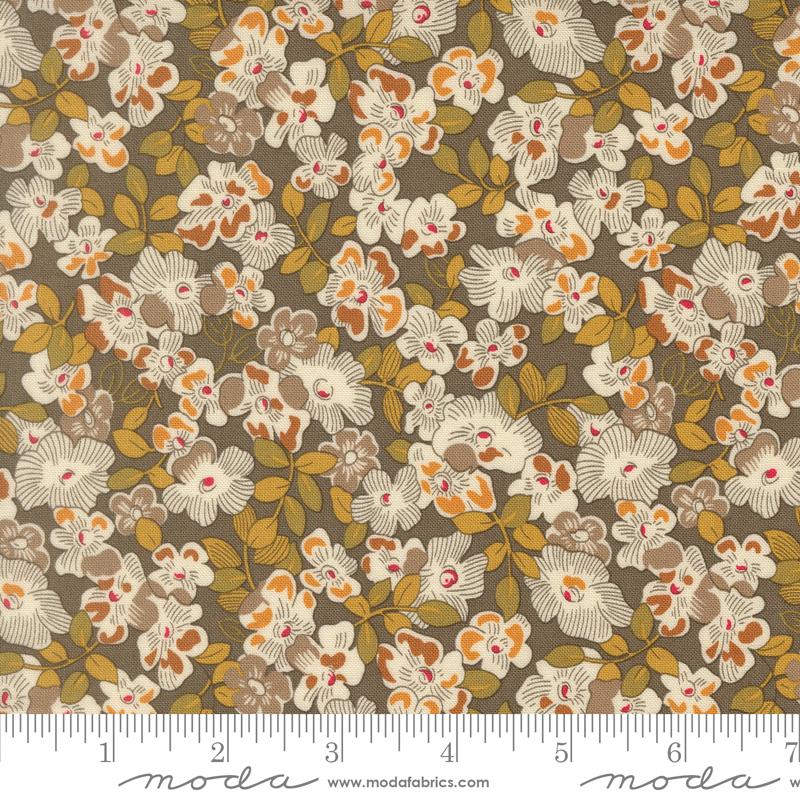 Butternut and Sage Floral Earth - Quilt Fabric
