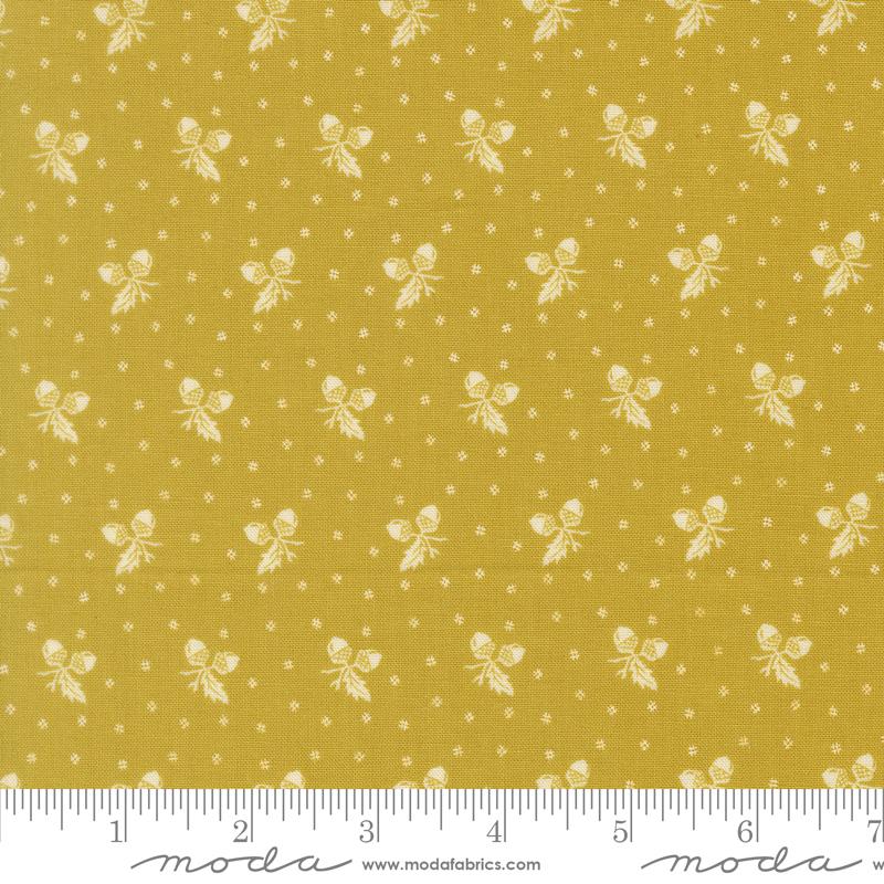 Butternut and Sage Acorn Citron - Quilt Fabric