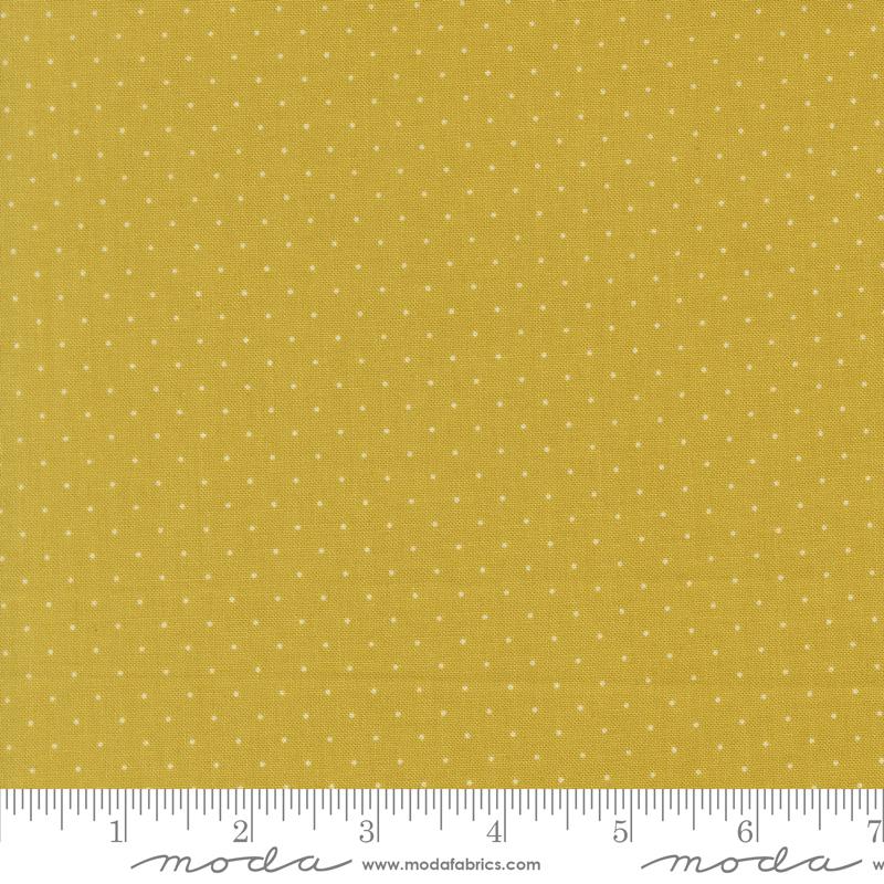 Butternut and Sage Dots Citron - Quilt Fabric