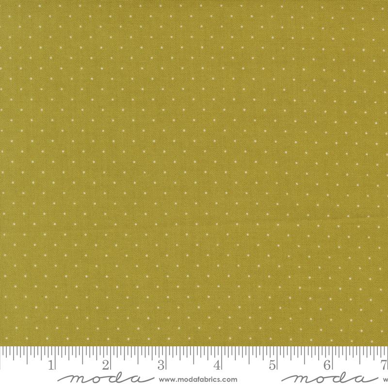 Butternut and Sage Dots Sage - Quilt Fabric