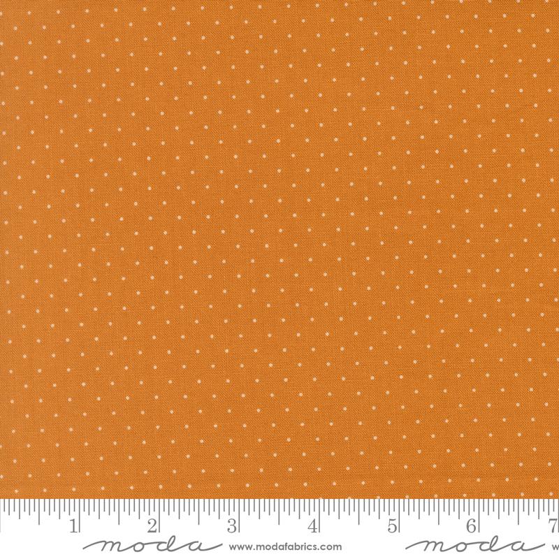Butternut and Sage Dots Butterscotch - Quilt Fabric