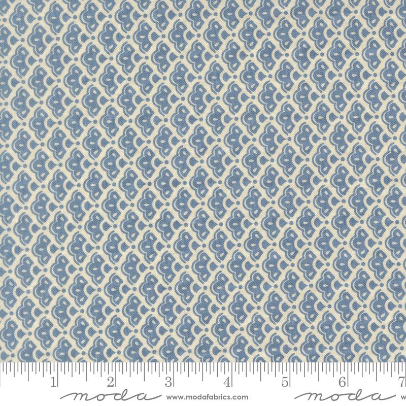 Butternut and Sage Fan Dusk - Quilt Fabric