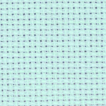 16 Count Icelandic Blue Aida Fabric 12x18