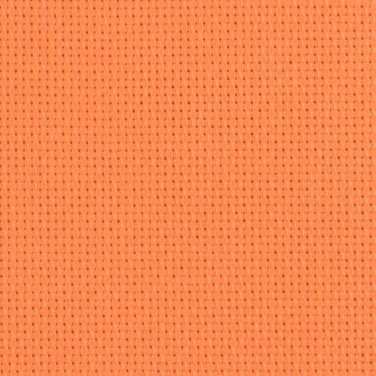 14 Count Tropical Orange Aida Fabric 36x51