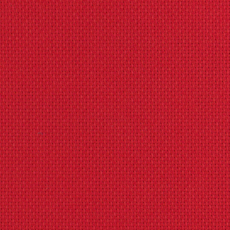 18 Count Christmas Red Aida Fabric 18x25