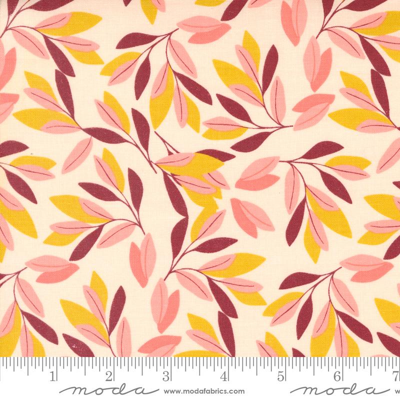 Willow Leaves - Blush - Quilt Fabric
