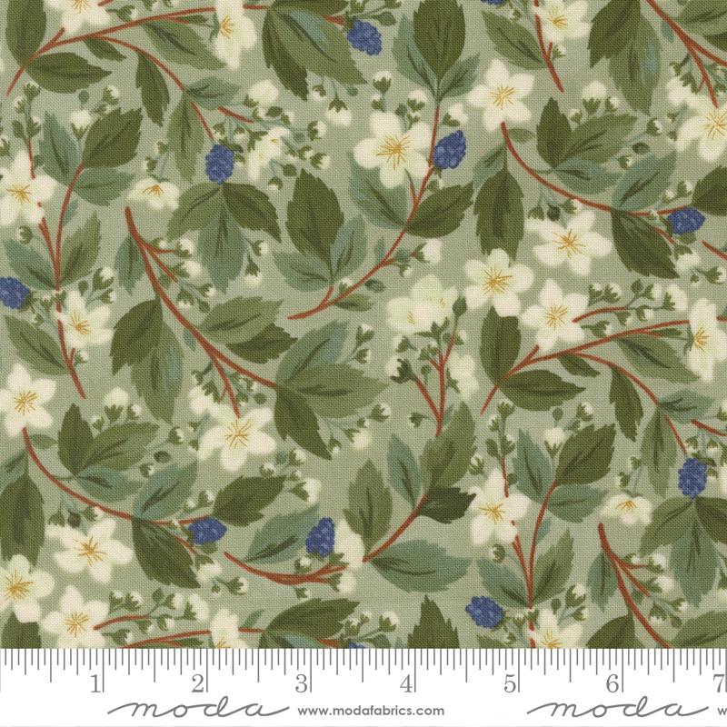 Brookside Bramble Sagebrush - Quilt Fabric