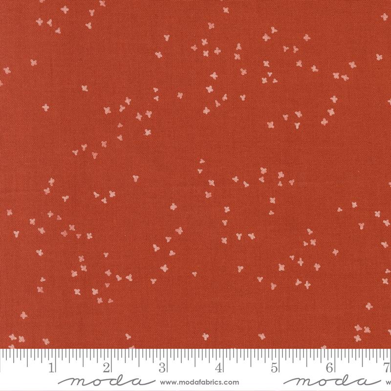 Brookside Dots Terra Cotta - Quilt Fabric