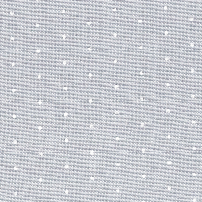 32 Count Petit Point Grey w/White Mini Dots Belfast 18x27