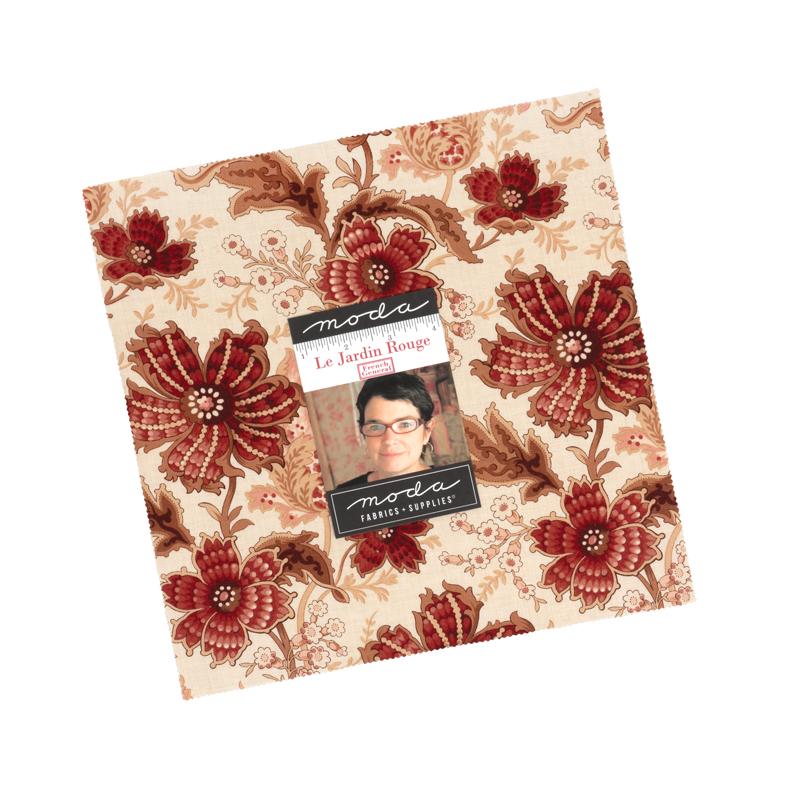 Le Jardin Rouge - Layer Cake, zoomed in. Select this picture to zoom back out.