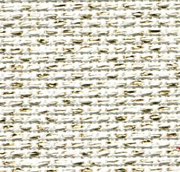 14 Count Gold Creme Aida Fabric 10x18