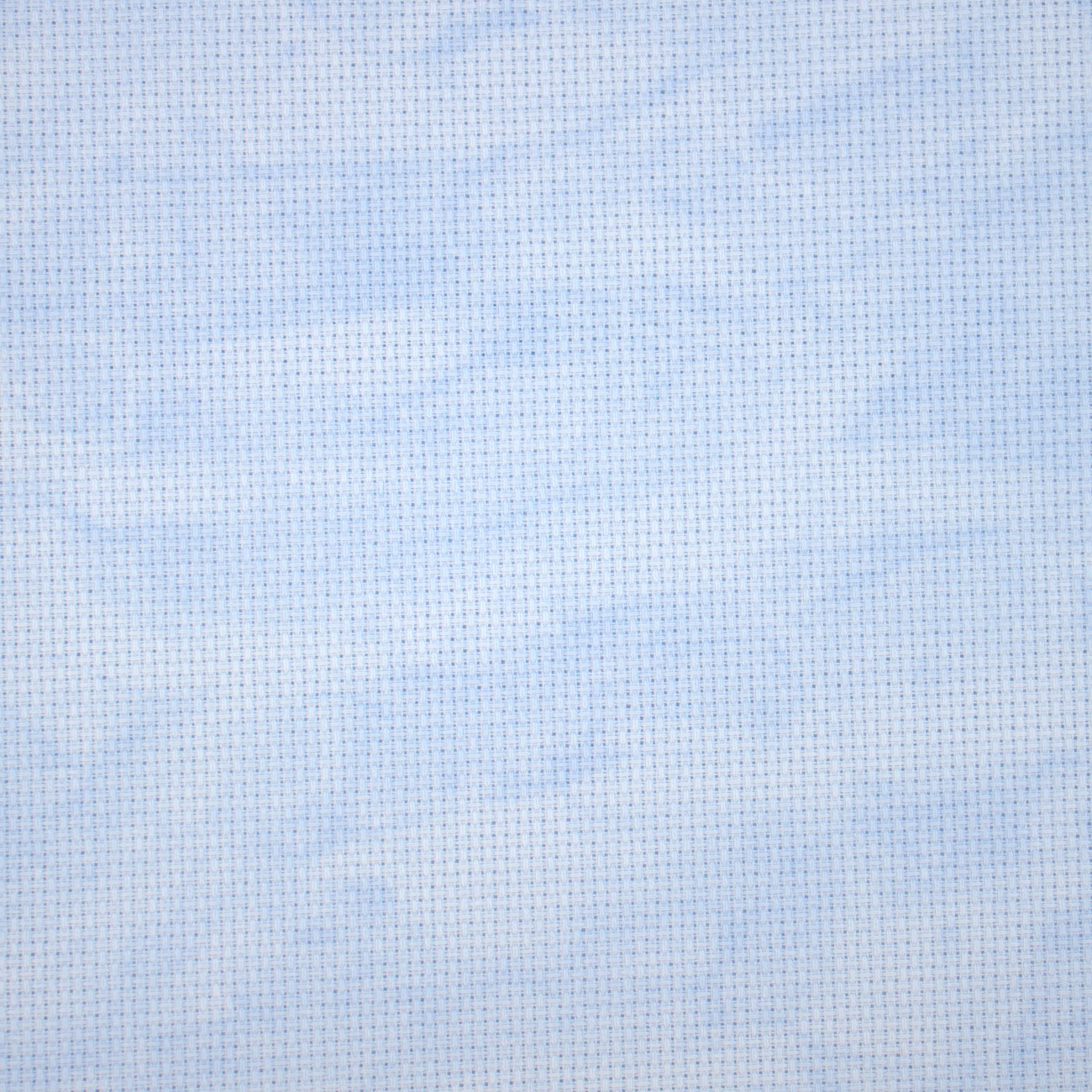 14 Count Vintage Blue Whisper Aida Fabric 10x18