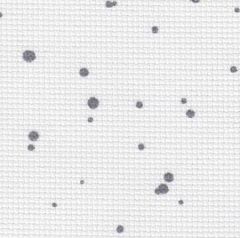 14 Count White Grey Light Basalt Aida Fabric 10x18