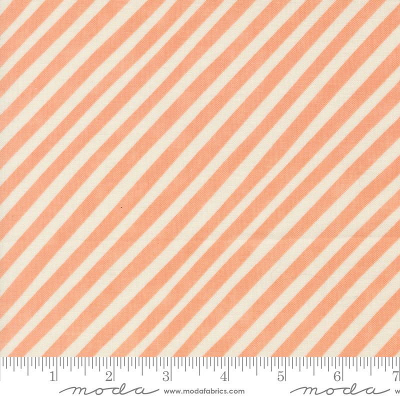 Love Letter Stripes - Peach - Quilt Fabric