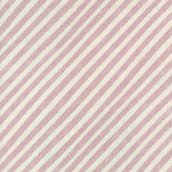 Love Letter Candy Stripe Mauve - Quilt Fabric