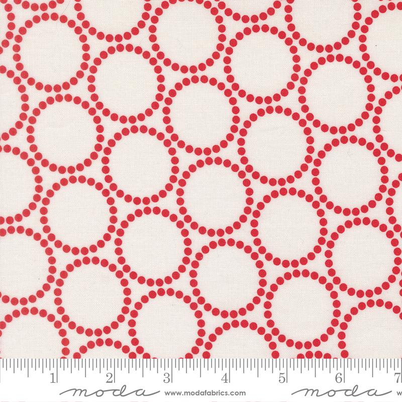 Funny Valentine Circles Champagne - Quilt Fabric