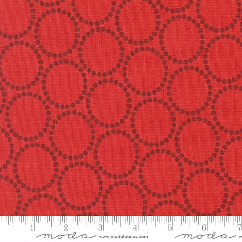 Funny Valentine Circles Love - Quilt Fabric