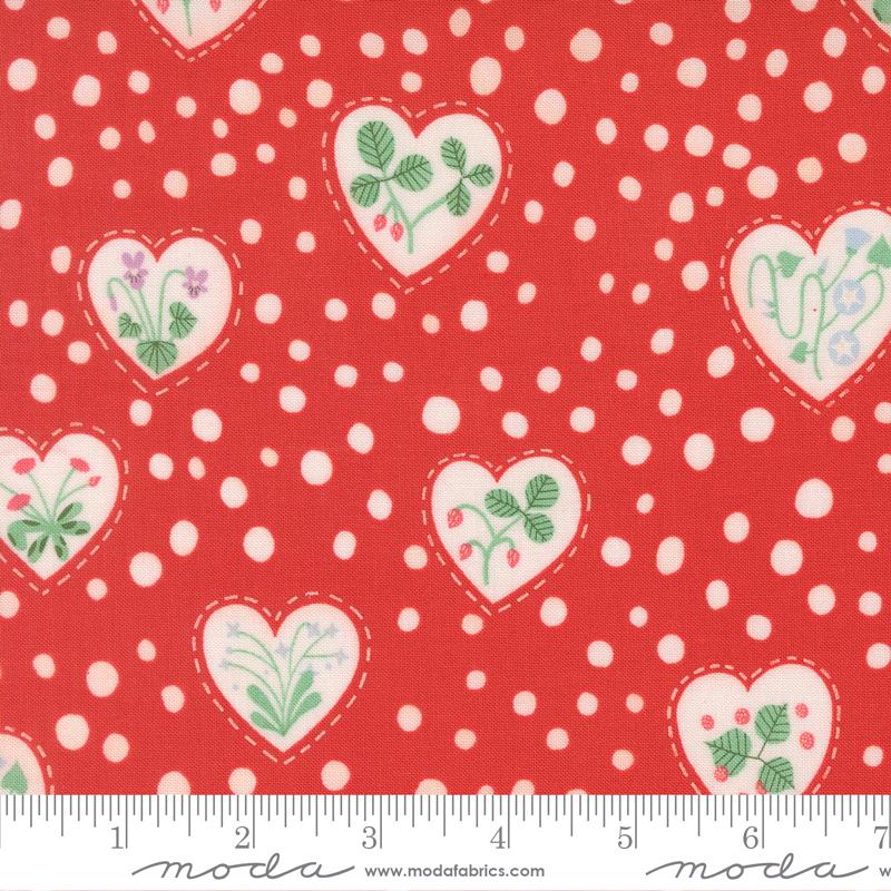 Funny Valentine Hearts Love - Quilt Fabric