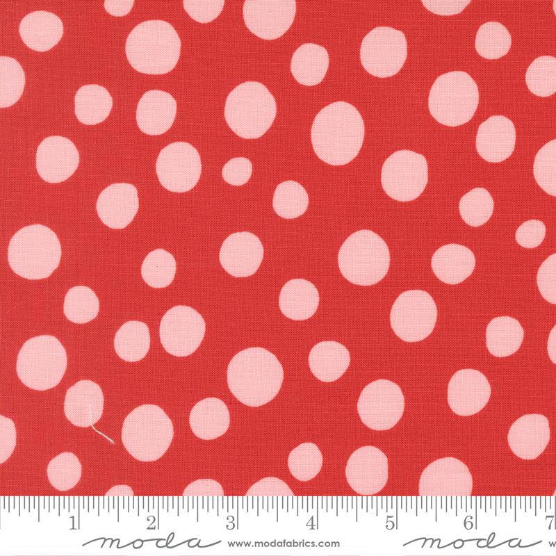 Funny Valentine Big Dots Love - Quilt Fabric