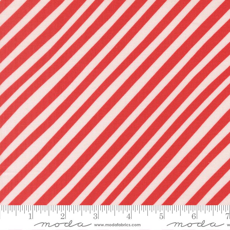 Funny Valentine Stripe Love - Quilt Fabric