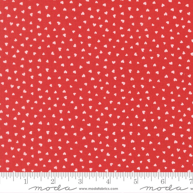 Funny Valentine Tiny Heart Love - Quilt Fabric