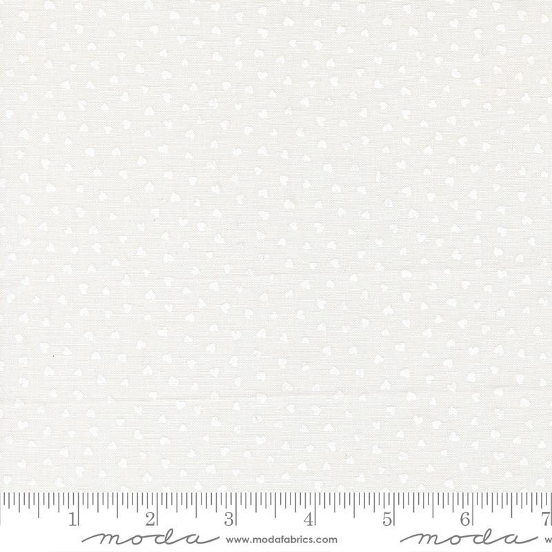 Funny Valentine Tiny Champagne White - Quilt Fabric