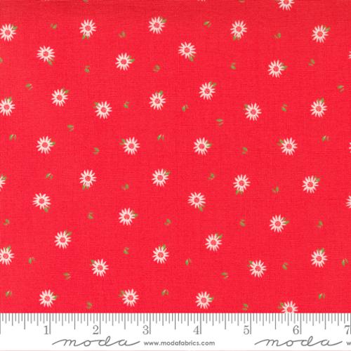 Sincerely Yours Geranium - Chamomile - Quilt Fabric