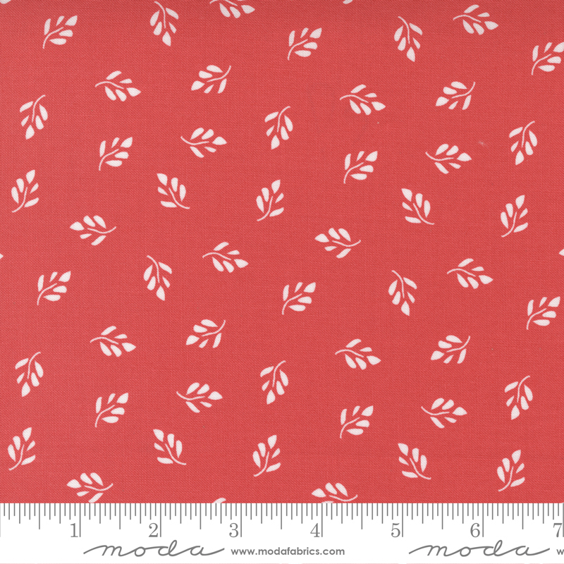 Emma Whimsy Geranium - Quilt Fabric