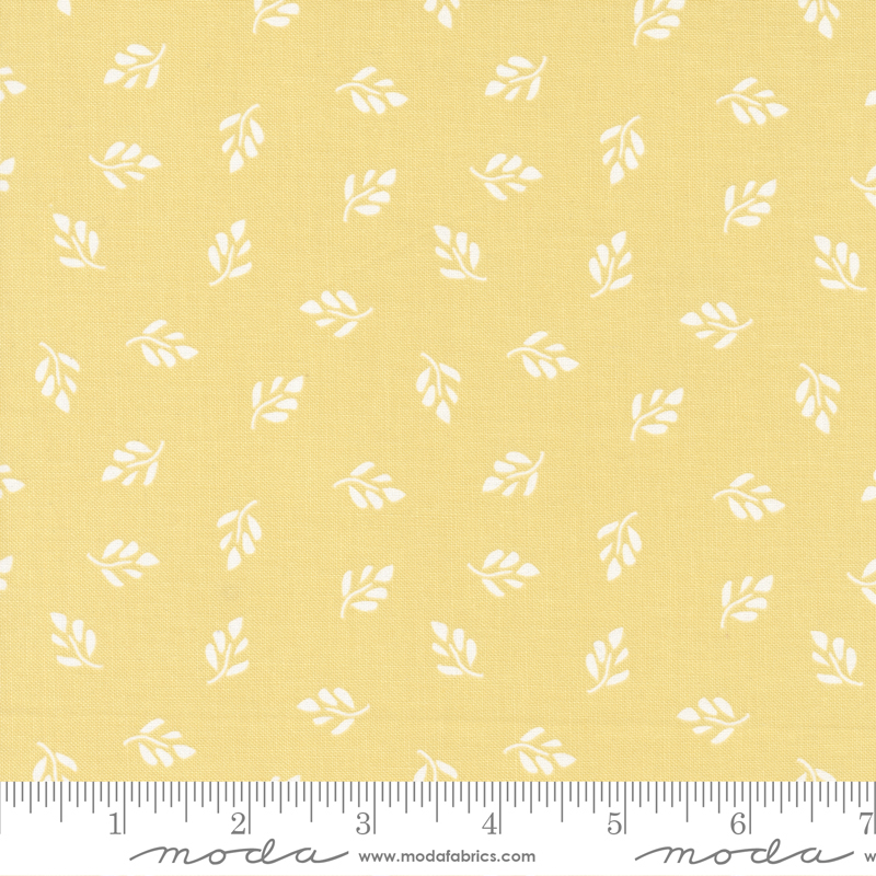 Emma Whimsy Sunny Yellow - Quilt Fabric