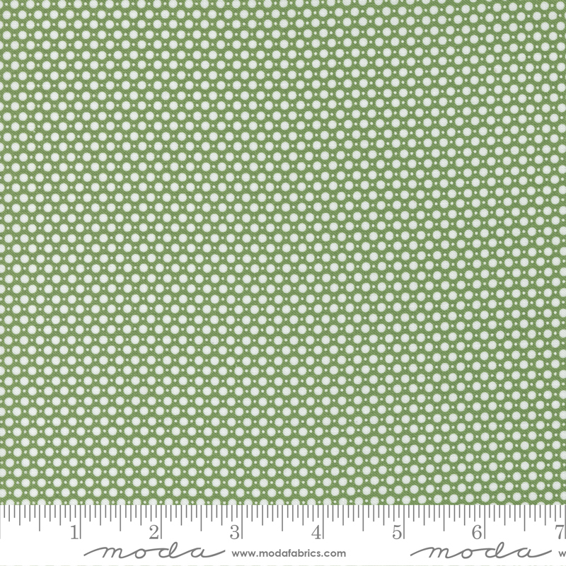 Emma Dots Fresh Grass - Quilt Fabric