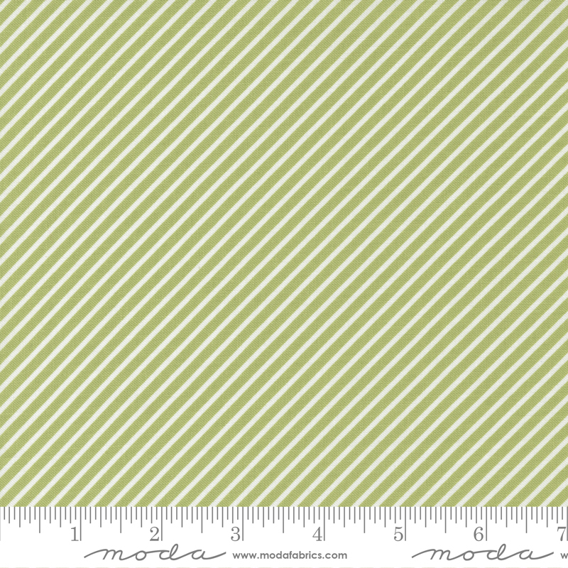 Emma Stripe Chartreuse - Quilt Fabric