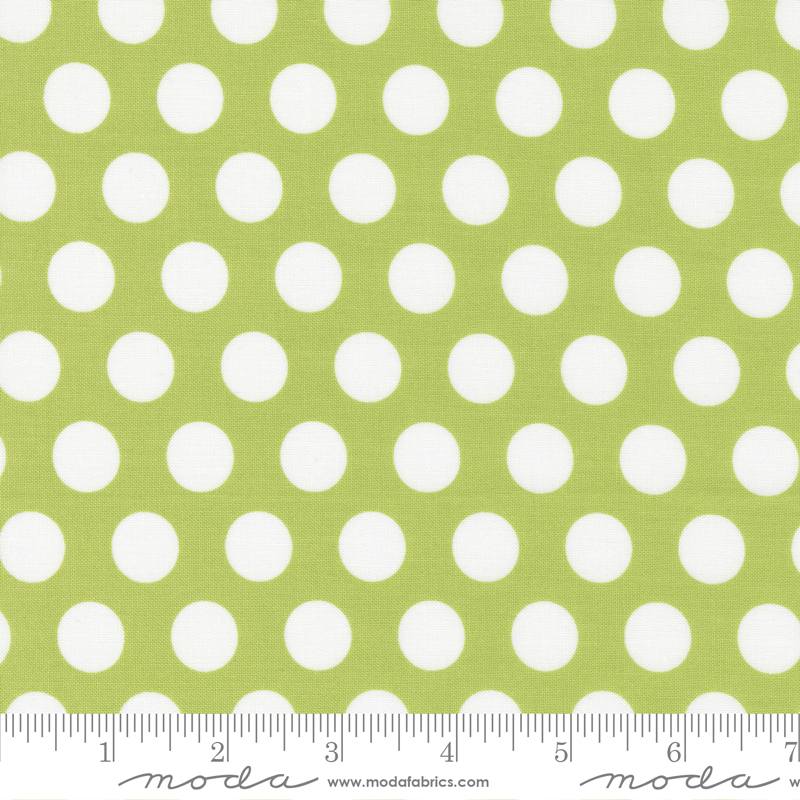 Simply Delightful Pistachio - Dots - Quilt Fabric