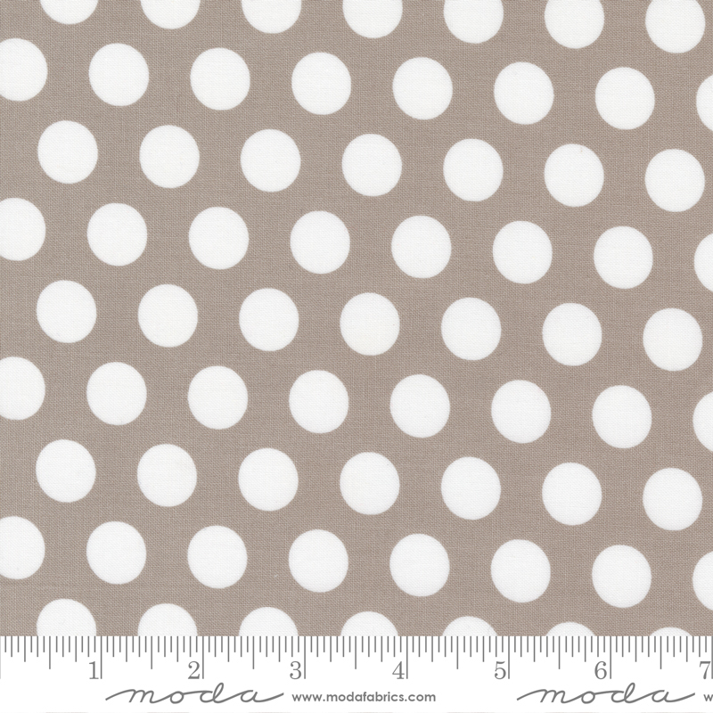 Simply Delightful Stone - Dots - Quilt Fabric