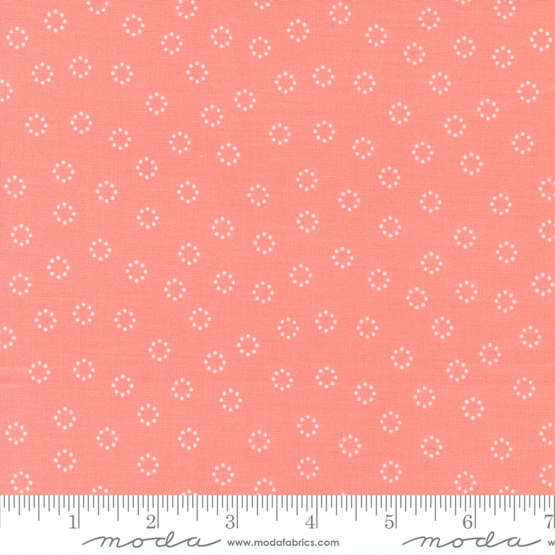 Simply Delightful Carnation - Daisy Dots - Quilt Fabric