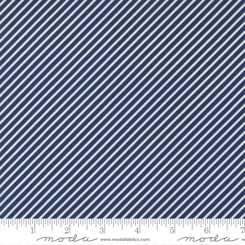 Simply Delightful Nautical Blue - Quilt Fabric