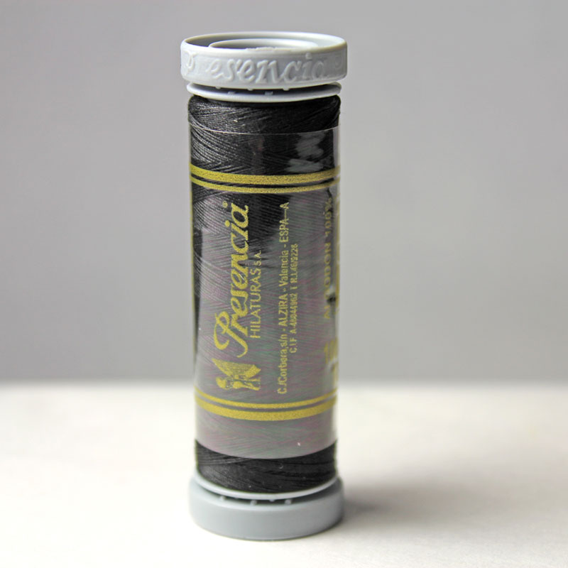 Cotton Thread 60wt 100M Black