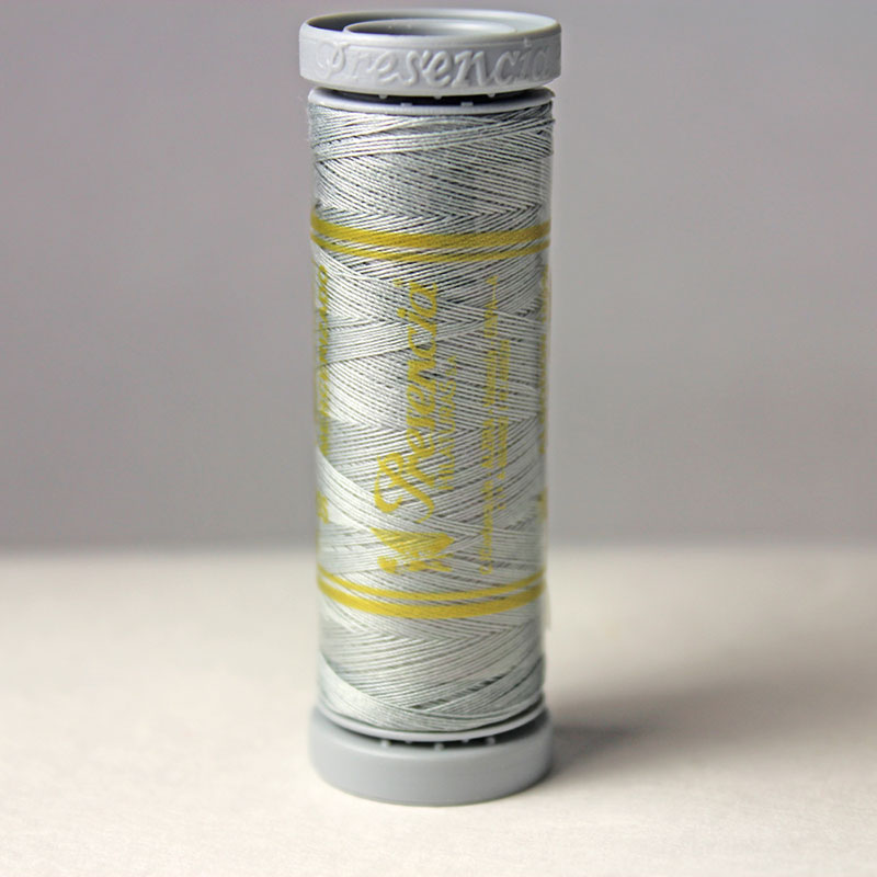 Cotton Thread 60wt 100M Large Pewter 1