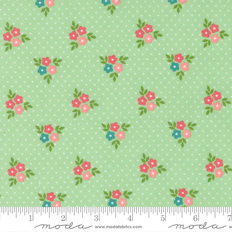 Strawberry Lemonade Mint - Quilt Fabric