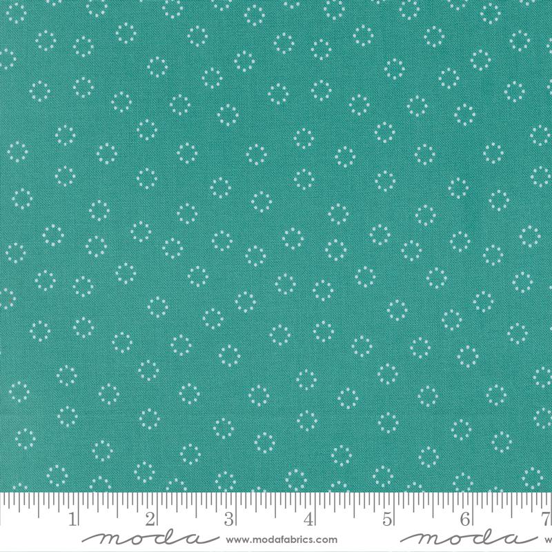 Strawberry Lemonade Teal - Quilt Fabric