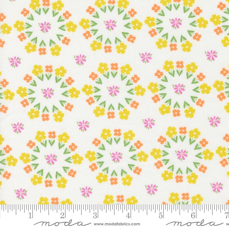 Laguna Sunrise Off White - Quilt Fabric