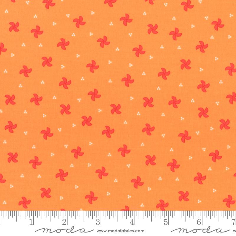 Laguna Sunrise Orange - Quilt Fabric