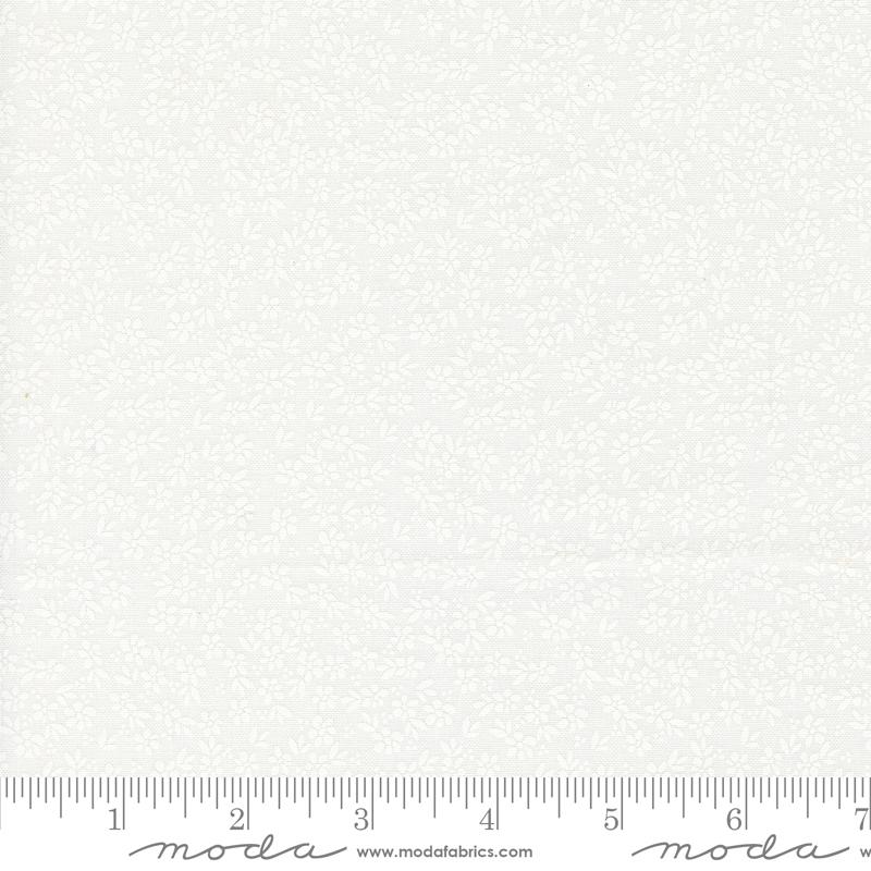 Laguna Sunrise Off White White - Quilt Fabric