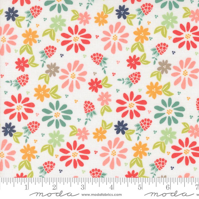 Raspberry Summer Cloud - Quilt Fabric